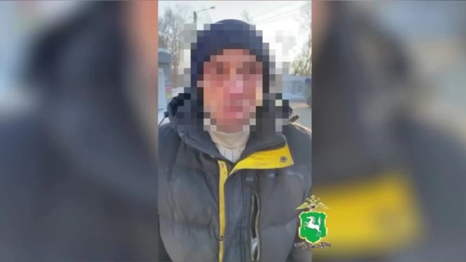 В Томске задержали подозреваемого в совершении грабежа