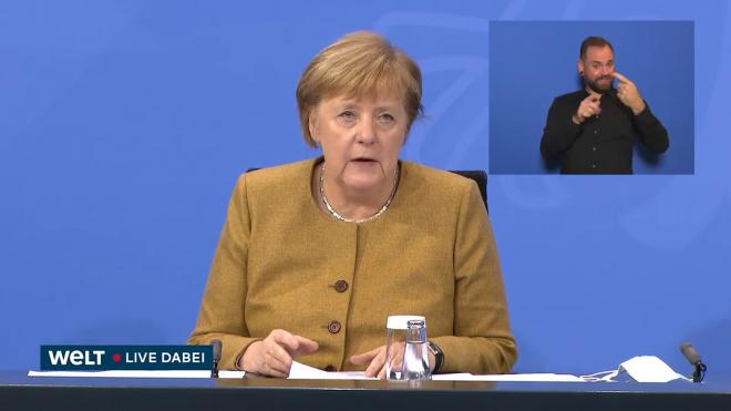 Меркель сообщила о продлении ограниченного локдауна в Германии