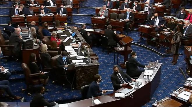 Сенат Конгресса США назвал конституционным процесс импичмента над Трампом