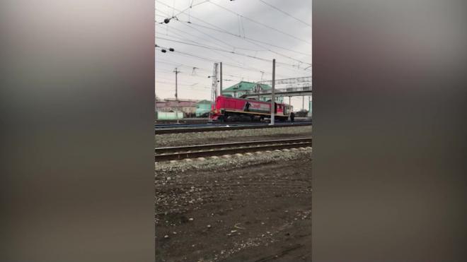 В Новосибирской области более 30 вагонов сошли с рельсов 