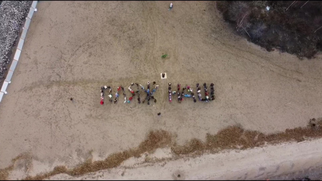 Активисты вышли в защиту Жемчужного пляжа. Piter.tv показал, как это было