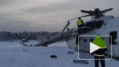 В Красноярском крае шесть человек пострадали при жесткой посадке вертолета Ми-8