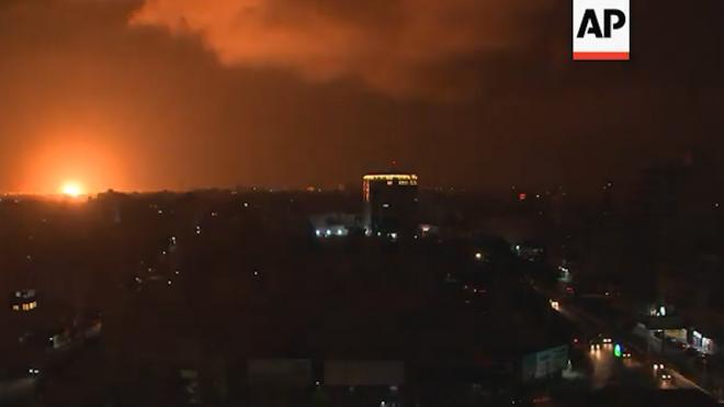 Израиль второй раз за ночь атаковал позиции ХАМАС в секторе Газа