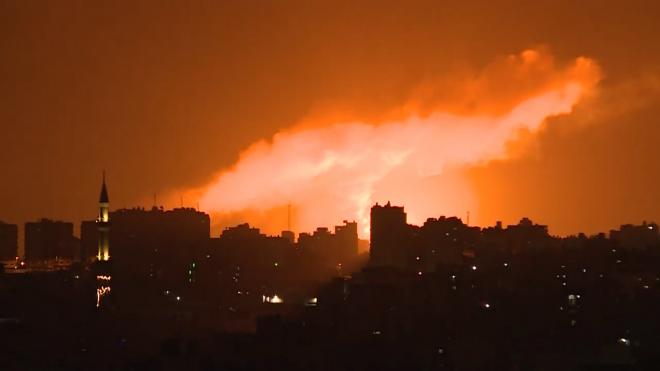 Израиль поразил объекты ХАМАС в Газе в ответ на запуск 15 ракет