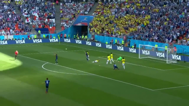 Япония обыграла Колумбию со счетом 2:1