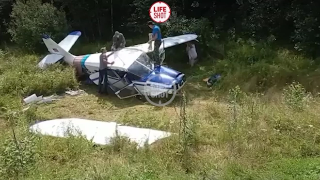 В Приамурье упал легкомоторный самолет