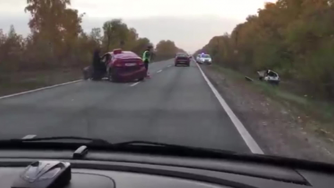 Видео смертельного ДТП под Тольятти появилось в интернете