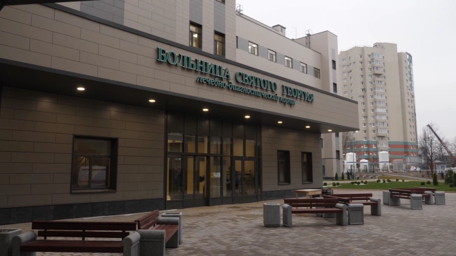 В Петербурге завершается строительство нового корпуса больницы Святого Георгия 