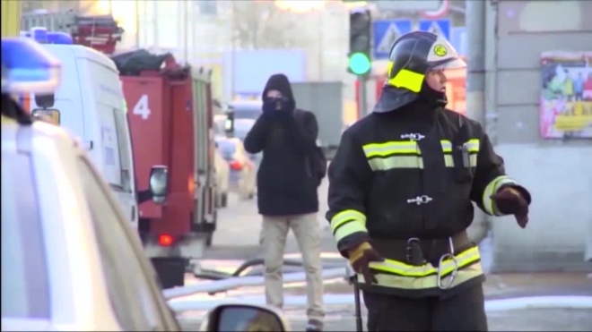 В столице загорелся вагон поезда Москва-Калуга, людей эвакуировали