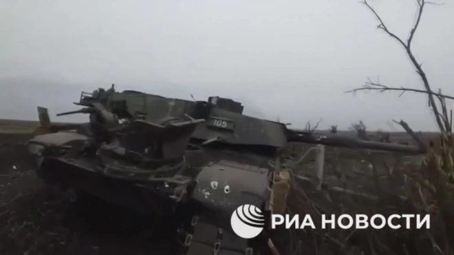 "РИА Новости": спецназовцы сняли видео изнутри подбитого под Авдеевкой Abrams