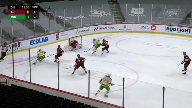 Капризов оформил свой первый хет-трик в НХЛ