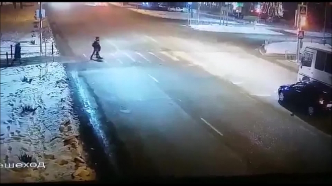 Сбил пешехода в Георгиевске.