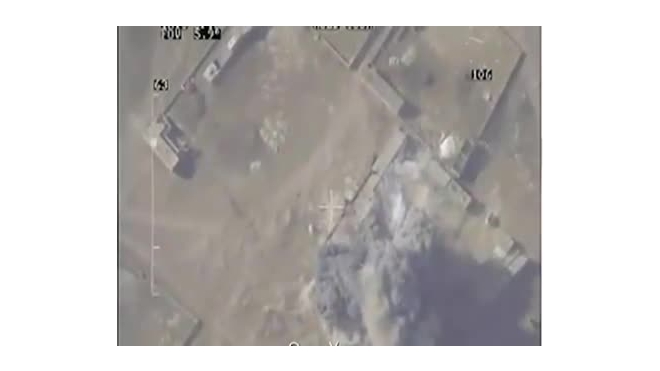 Минобороны РФ показало, как российская авиация одним ударом уничтожила несколько главарей ИГИЛ