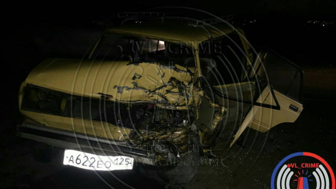 Жуткие кадры из Уссурийска: При столкновении "Жигулей" и мотоцикла погибли оба водителя