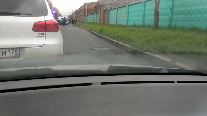 Видео: на Красина перевернулся автомобиль