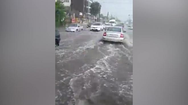 В Краснодаре за два часа выпала почти половина месячной нормы осадков