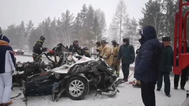 Пять человек погибли в результате ДТП под Иркутском 