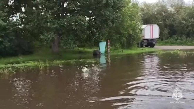 В Хабаровском крае подтопило более 70 приусадебных участков