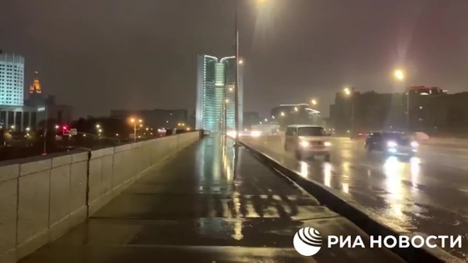 На Москву обрушился сильнейший за 69 лет дождь