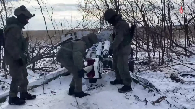МО РФ сообщило об уничтожении замаскированных опорных пунктов ВСУ "Рапирой"