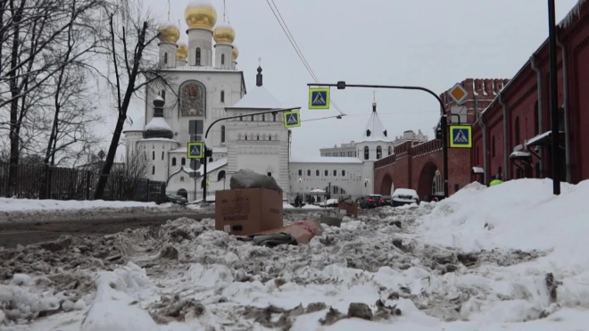 Видео: центр Петербурга утопает в снежной каше 