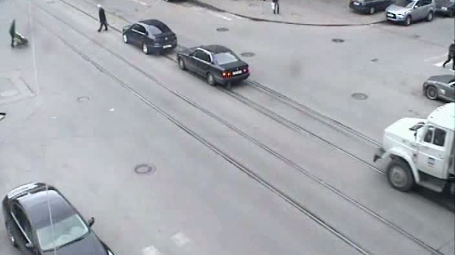 Пешеходная авария на Среднем проспекте