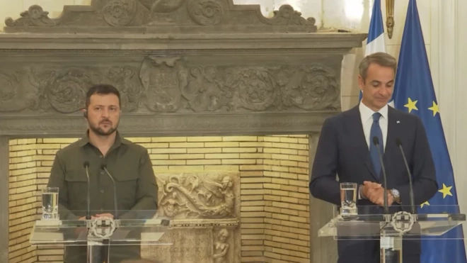 Премьер Греции пообещал президенту Украины участвовать в восстановлении страны