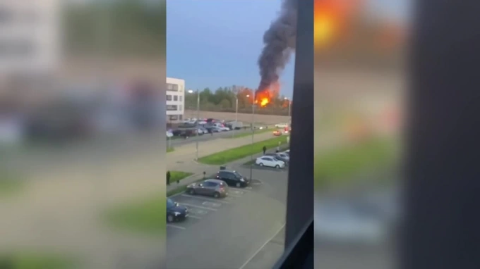 Пожар в частном доме в Красносельском районе локализовали
