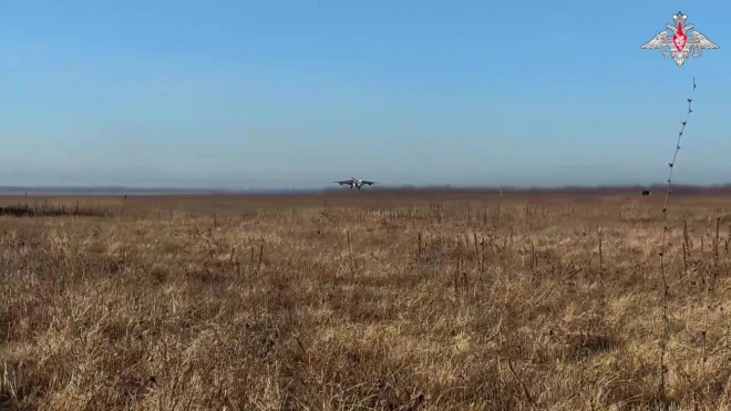 МО РФ сообщило о поражении штурмовиками Су-25 живой силы ВСУ на донецком направлении