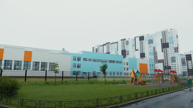 Новая школа в Коломягах 1 сентября приняла учеников