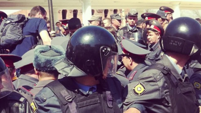 В Астрахани митинг в поддержку Шеина перерос в беспорядки