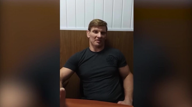 Белорусское ТВ показало видео с бойцом Алексеем Кудиным