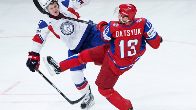 В ¼ финала Чемпионата Мира по хоккею Россия встретится с Норвегией
