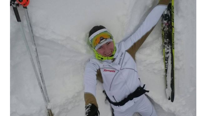 Дарья Домрачева выкладывает в Instagram лучшие фото и видео с тренировок