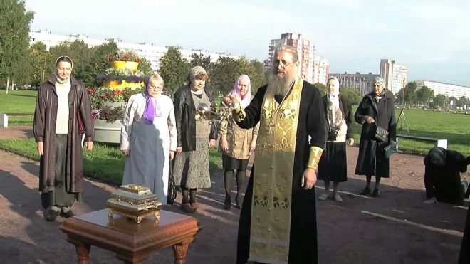 Мощи Николая Чудотворца привезли в Петербург