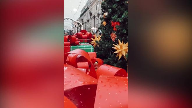Видео: на Манежной площади открылась 15-я Рождественская ярмарка