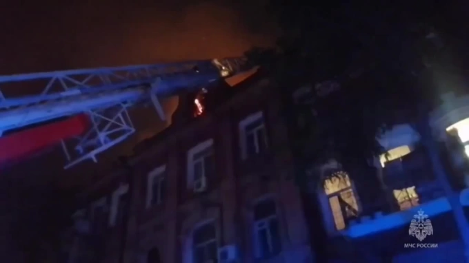 В Астрахани локализовали пожар в жилом доме 