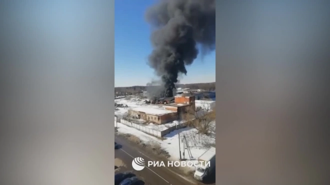 В Новой Москве загорелись три грузовика