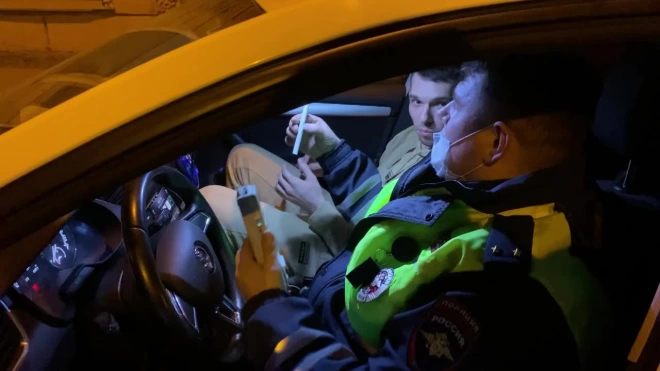 В Петербурге и Ленобласти в выходные дорожная полиция задержала почти 500 пьяных водителей