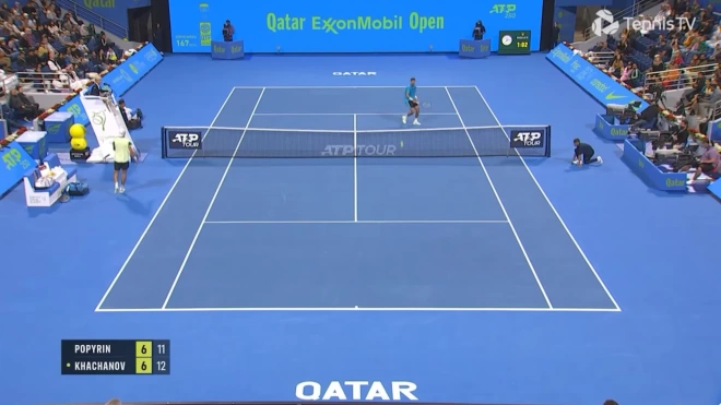 Хачанов вышел в финал турнира в Дохе