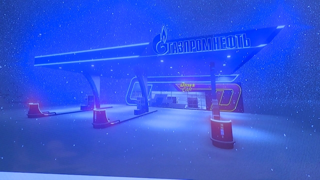 Сеть АЗС "Газпромнефть" наградила победителей конкурса дизайна заправки