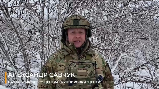 Минобороны: российские войска поразили около 100 целей ВСУ на Краснолиманском направлении