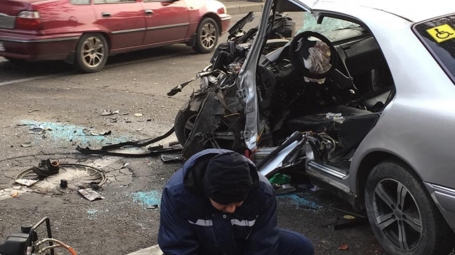 Появились кадры жуткой аварии в Краснодаре