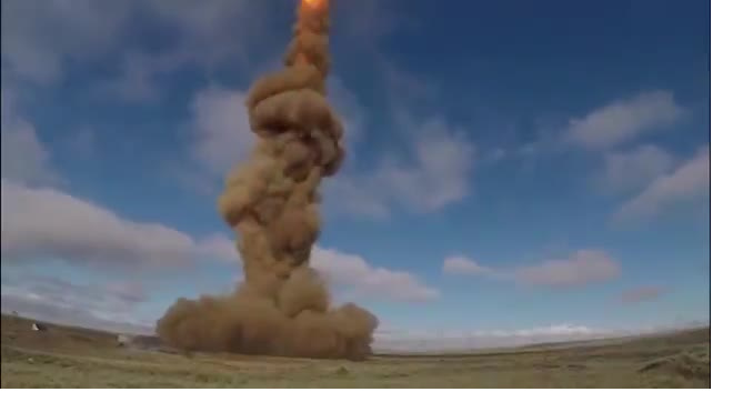 Минобороны опубликовало кадры испытаний новой ракеты ПРО