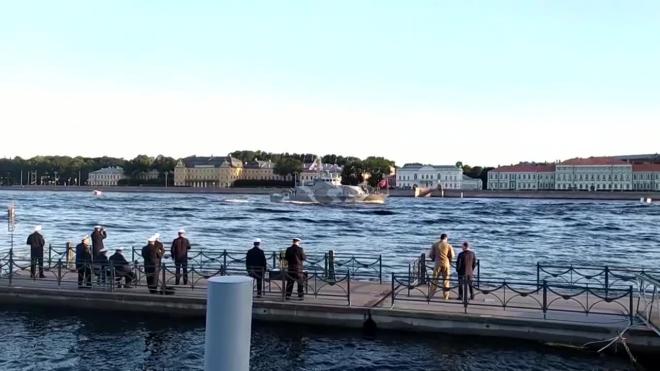 В Петербурге прошла третья репетиция Главного военно-морского парада