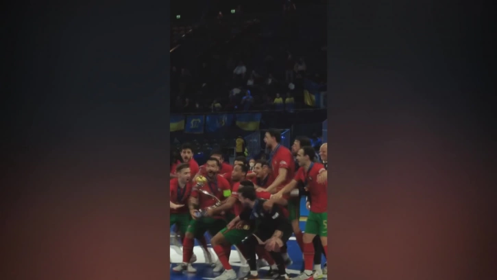 Португалия обыграла Россию в финале чемпионата Европы по мини-футболу
