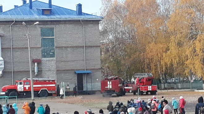 В Башкирии эвакуировали более 650 человек из школы из-за короткого замыкания в столовой