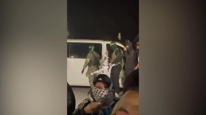 Появилось видео освобождения двух захваченных ХАМАС россиянок