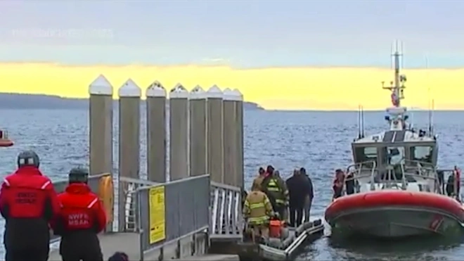 В районе Сиэтла упал в океан самолет с девятью пассажирами на борту