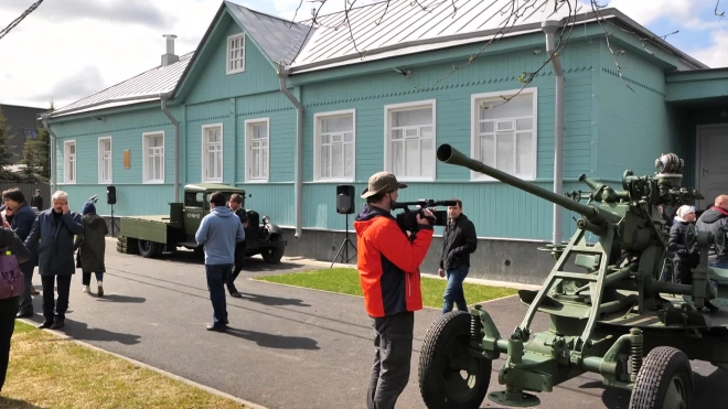 В Коккорево для посетителей открылся музей "Штаб дороги жизни"